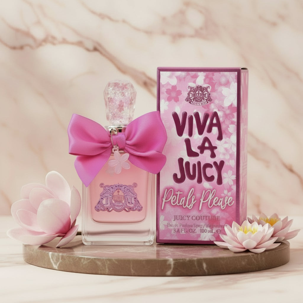 Viva La Juicy Petals Please by Juicy Couture for her EDP 3.3 / 3.4 oz New in Box