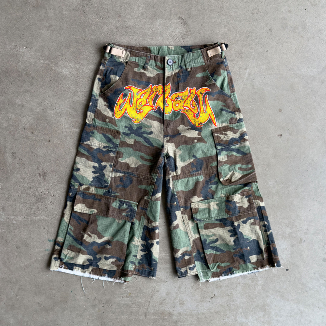Camo War Baby  Cargo Shorts