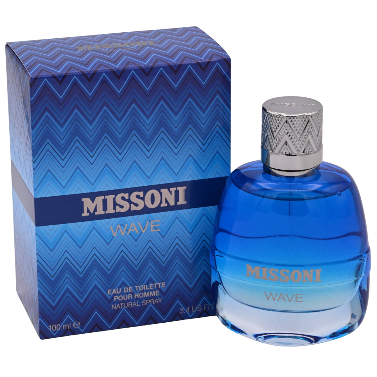 Wave by Missoni cologne for men EDT 3.3 /3.4 oz New In Box
