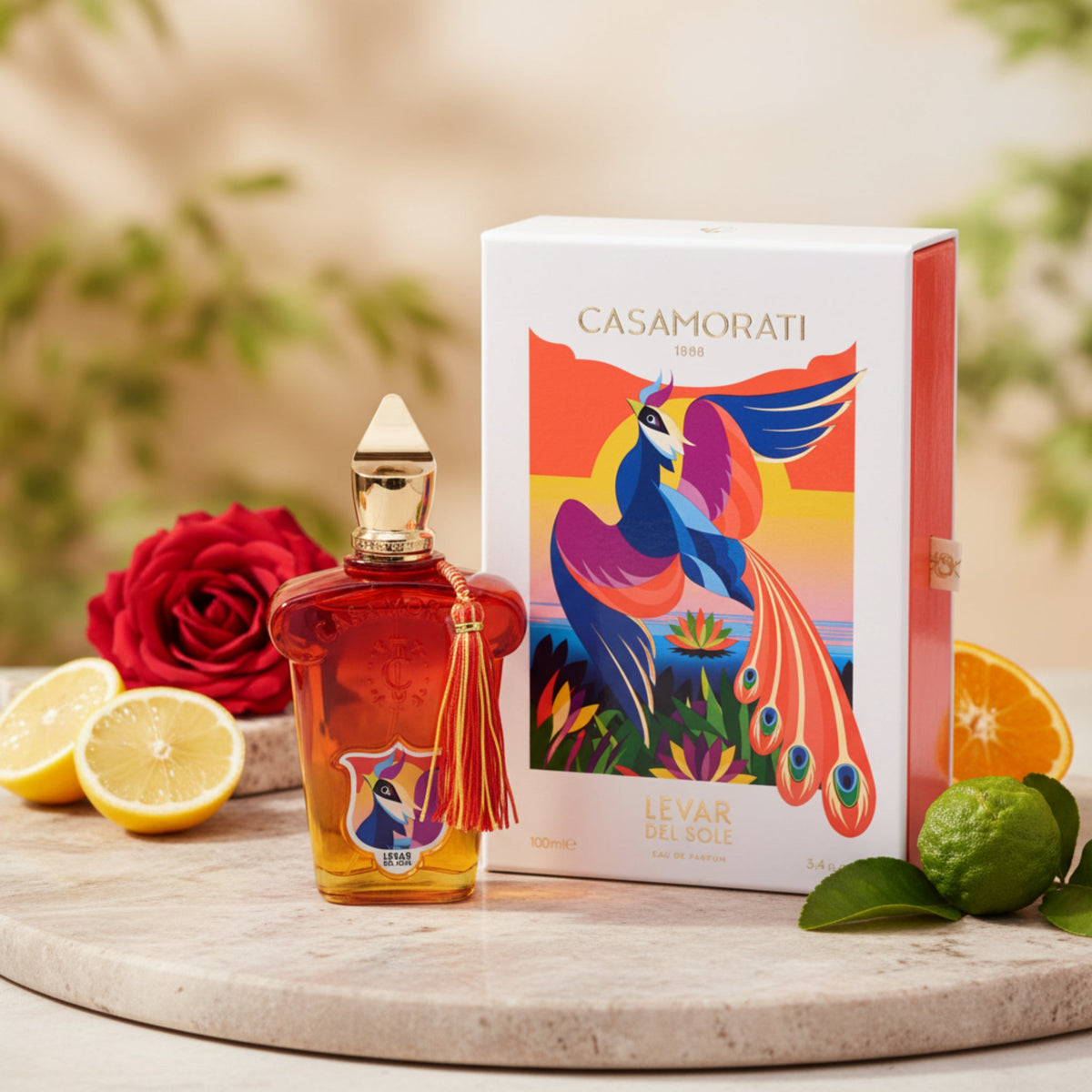 Xerjoff Casamorati 1888 Levar del Sole Eau de Parfum Spray Unisex 3.4 oz (100 ml) New Retail Box