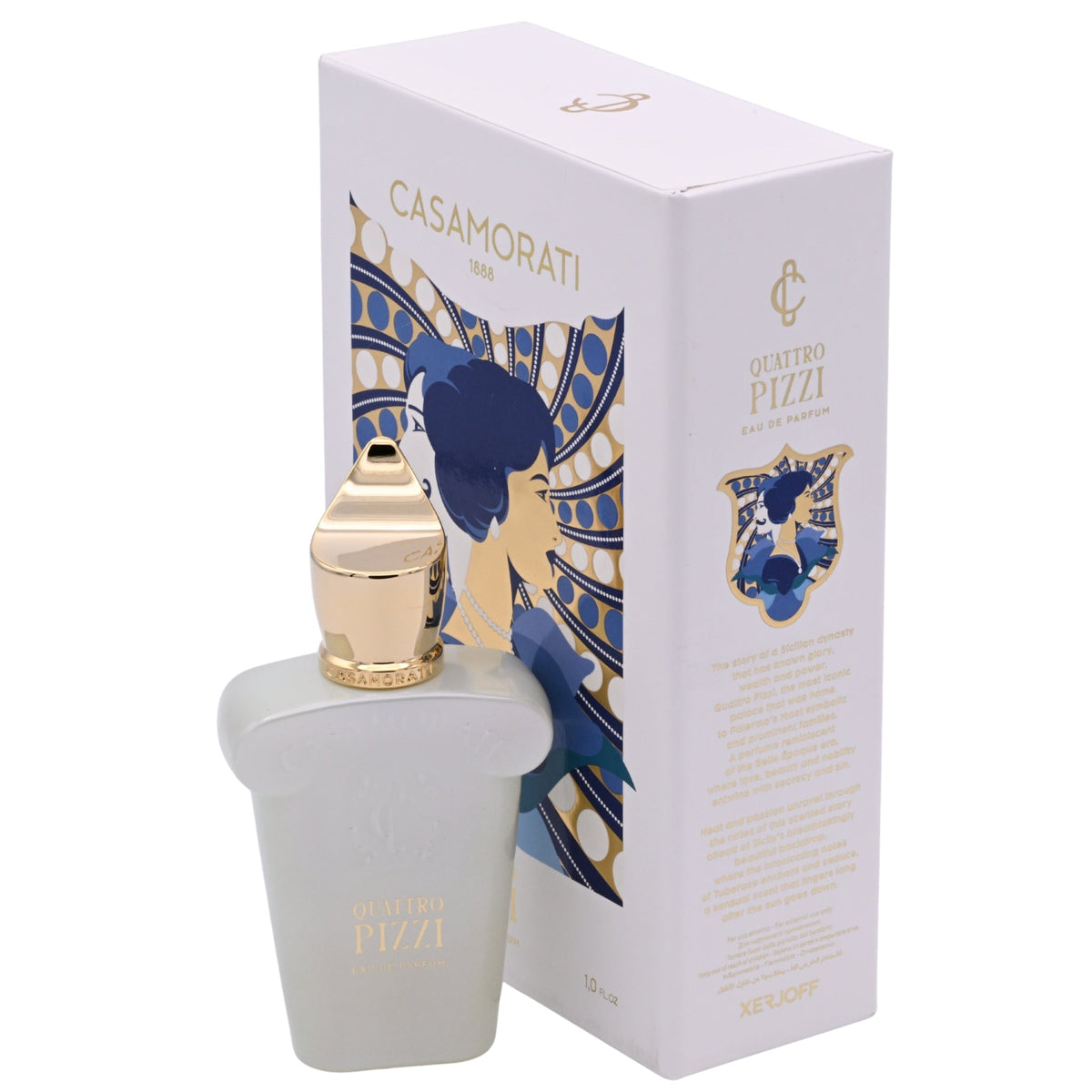 Xerjoff Casamorati 1888 Quattro Pizzi Eau de Parfum Spray Unisex 1.0 oz (New in Retail Box)