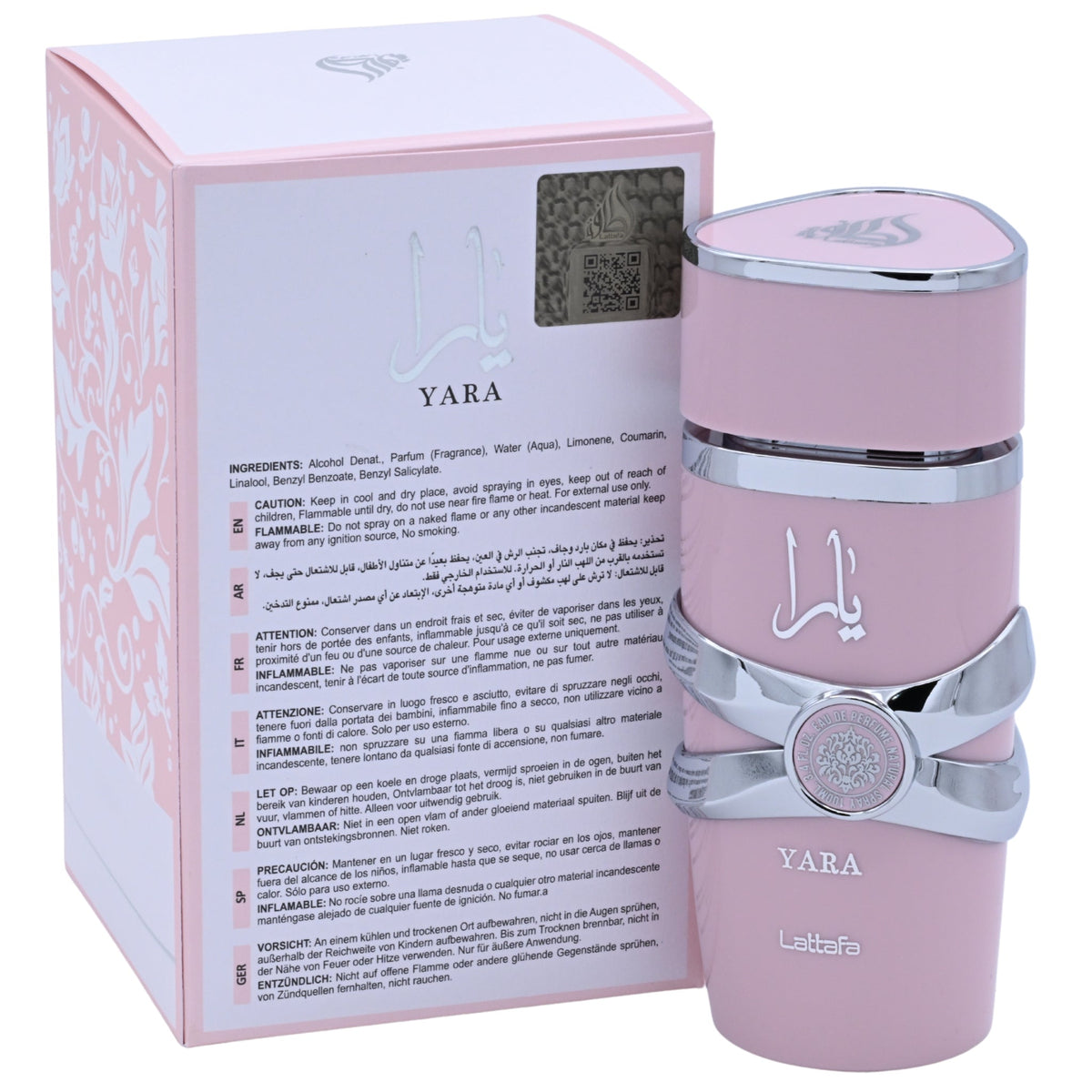 Yara by Lattafa perfume for women EDP 3.3 / 3.4 oz New in Box