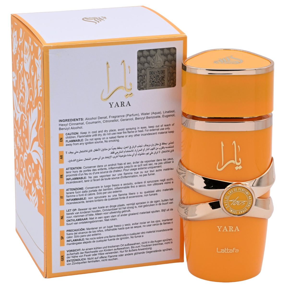 Yara Tous by Lattafa perfume for Women EDP 3.4 oz New In Box