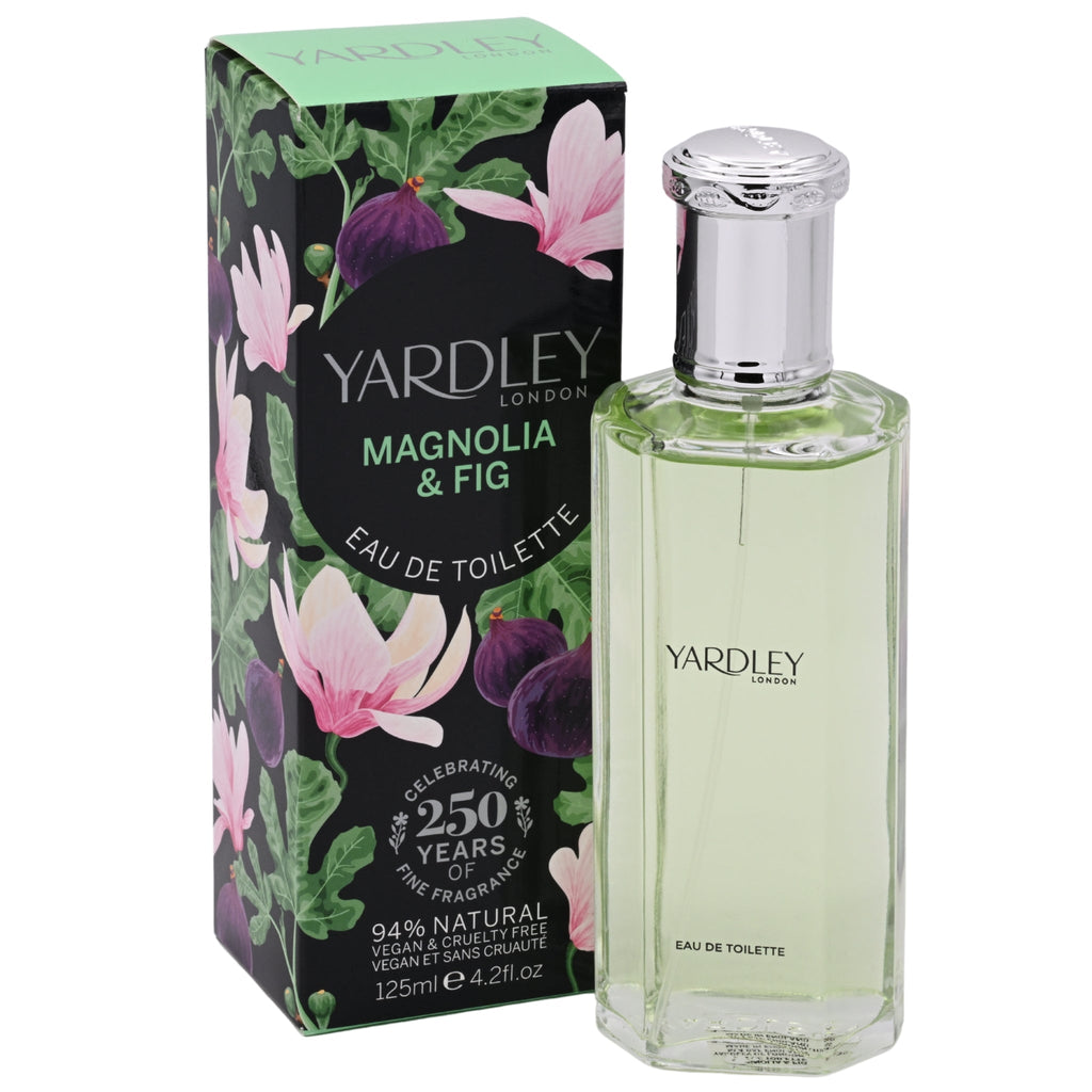 Yardley London Magnolia & Fig Eau de Toilette Spray for Women 4.2 oz (New Retail Box)