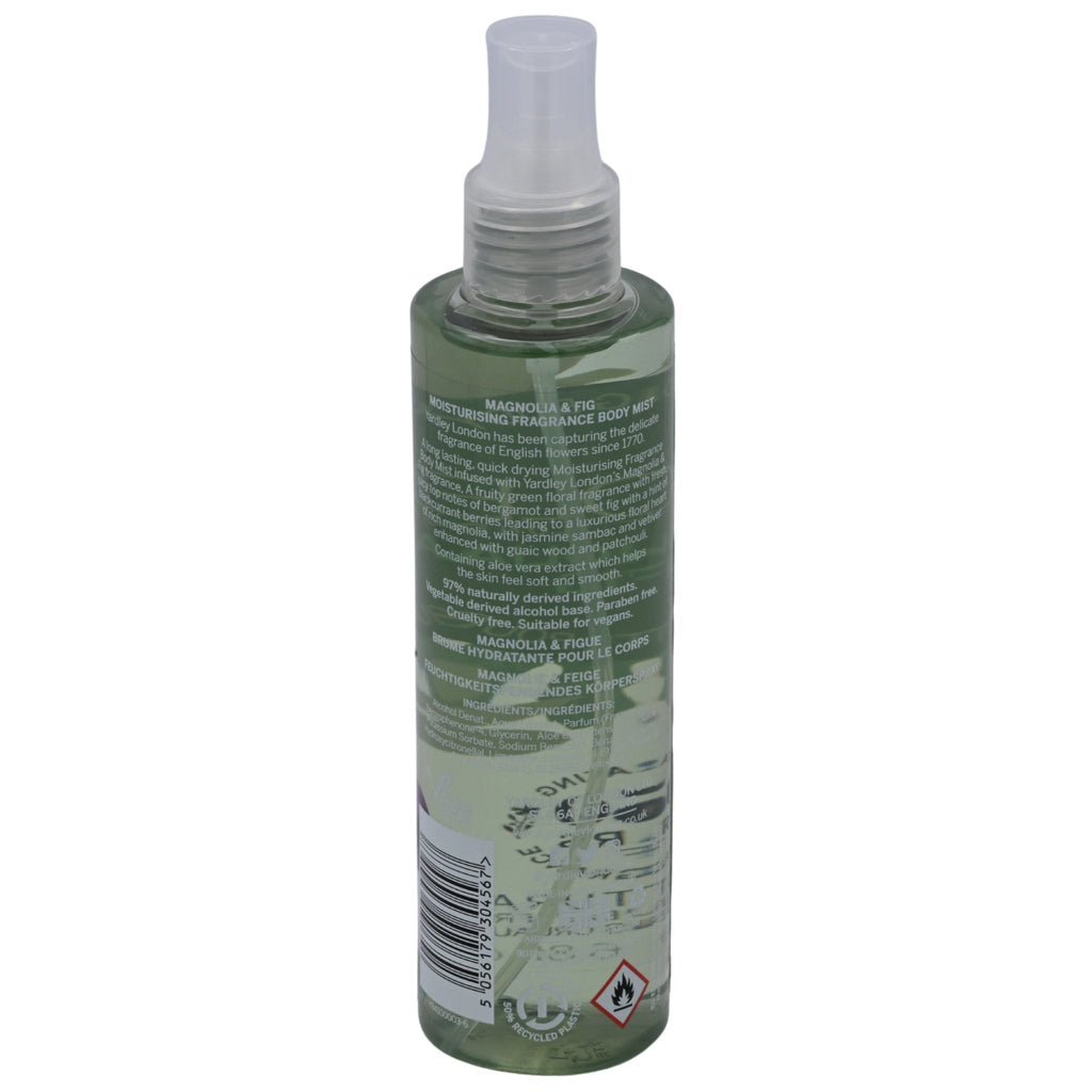 Yardley London Magnolia & Fig Fragrance Mist Spray for Women 6.8 fl oz (200ml)