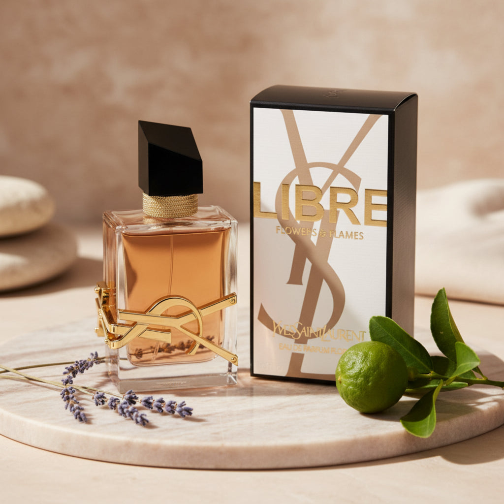 Yves Saint Laurent Libre Flowers & Flames Eau de Parfum Spray for Women 1.7 oz (50 ml) New in Box